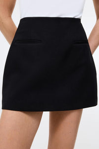 FRENCH CONNECTION Azra Twill Welt Pocket Mini Skirt in black - women's skirt - view 5