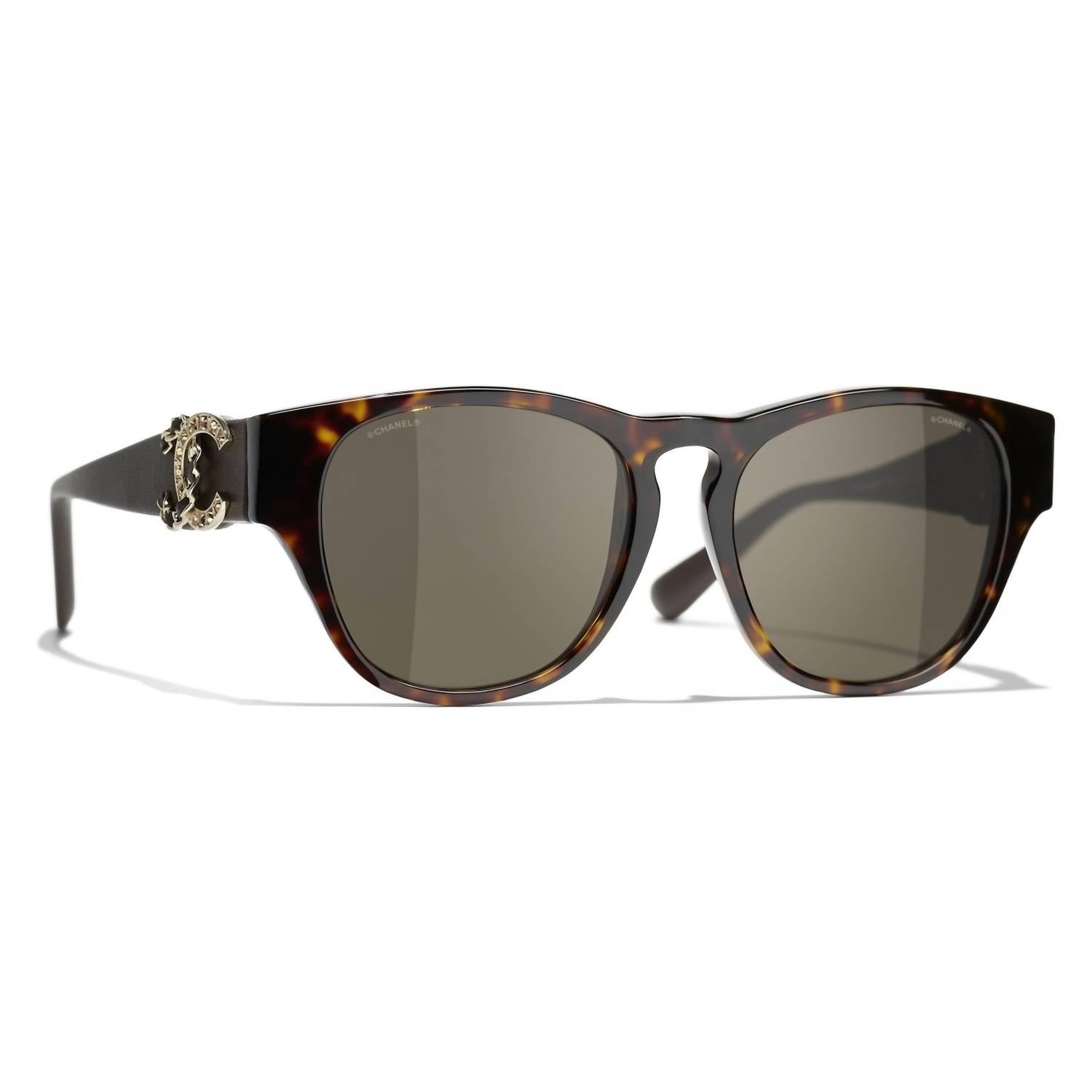Chanel - Rectangle Non Polarized Sunglasses 5455qb C714 - 3