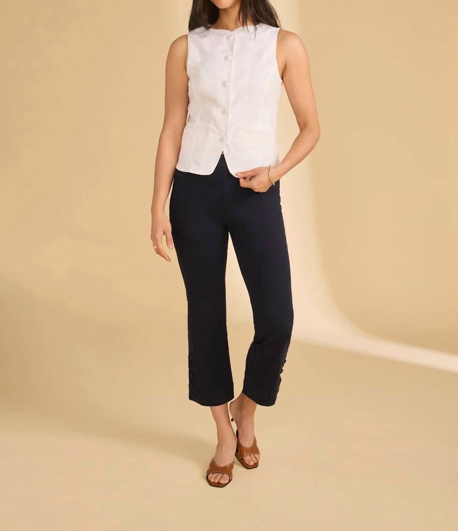 Fdj - Button Front Vest