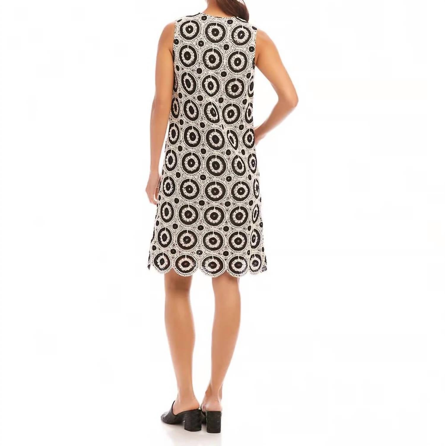 Karen Kane - Sahara Sleeveless Crochet Shift Dress
