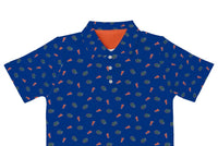 Vive La Fete - Boy's Florida Gators Repeat Logo Short Sleeve Polo Shirt