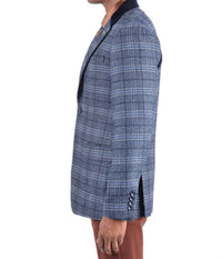 Barabas - Quilted Plaid Blazer