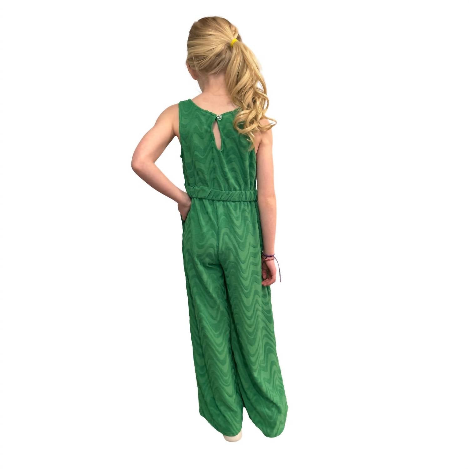 Erge - Girls Sleeveless Jumpsuit
