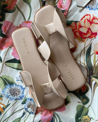 Cecelia New York - Women's Wendy Leather Flat Sandals