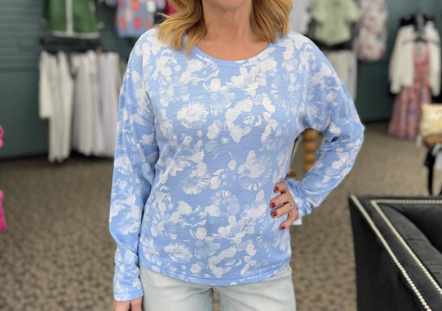 Escape - French Terry Pullover Top