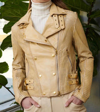 Jakett - Harley Perforated Leather Jacket