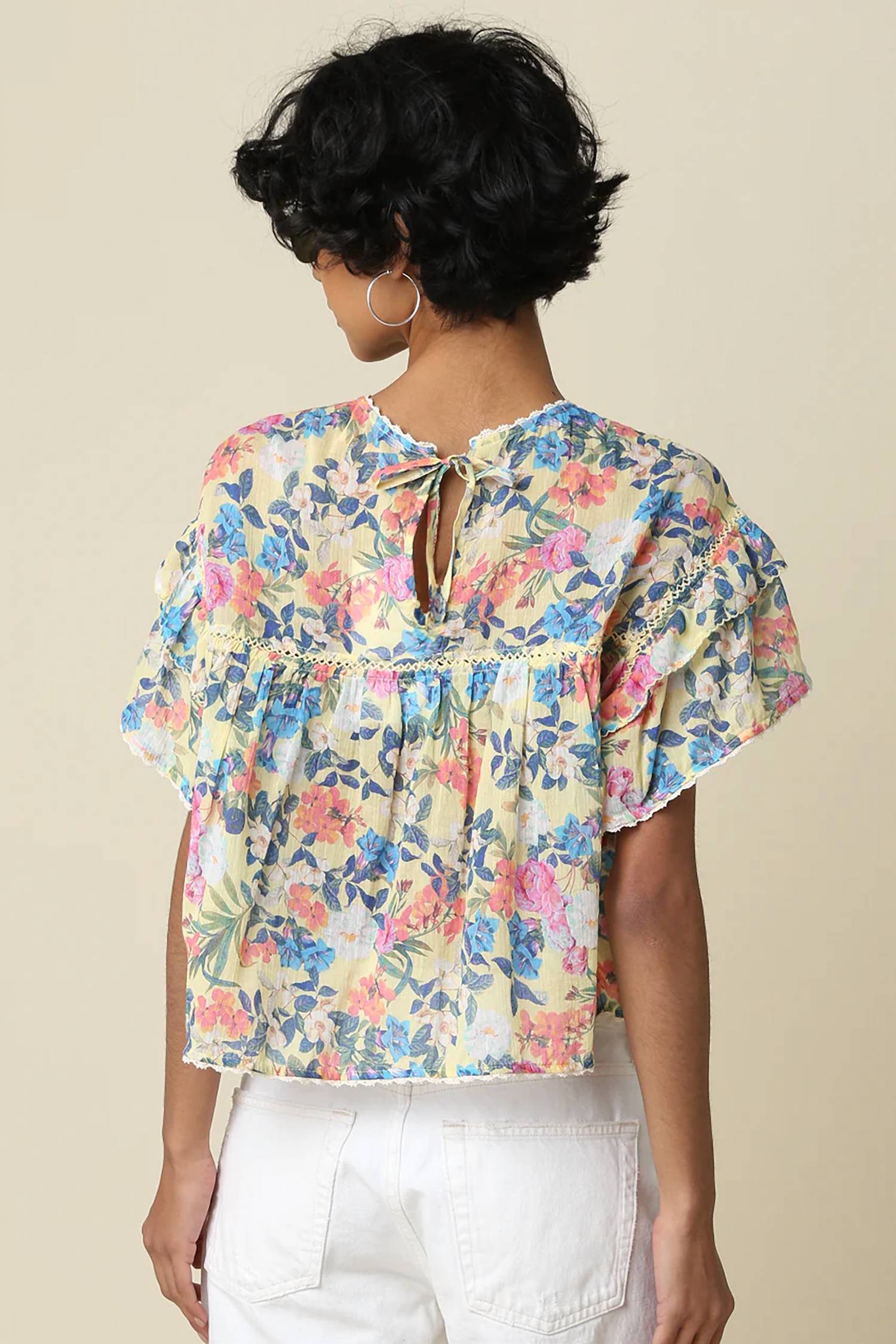 Olivaceous - Summer Floral Top