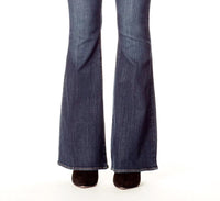 articles of society Faith Flare Jeans in sinister - women's jeans - detail view