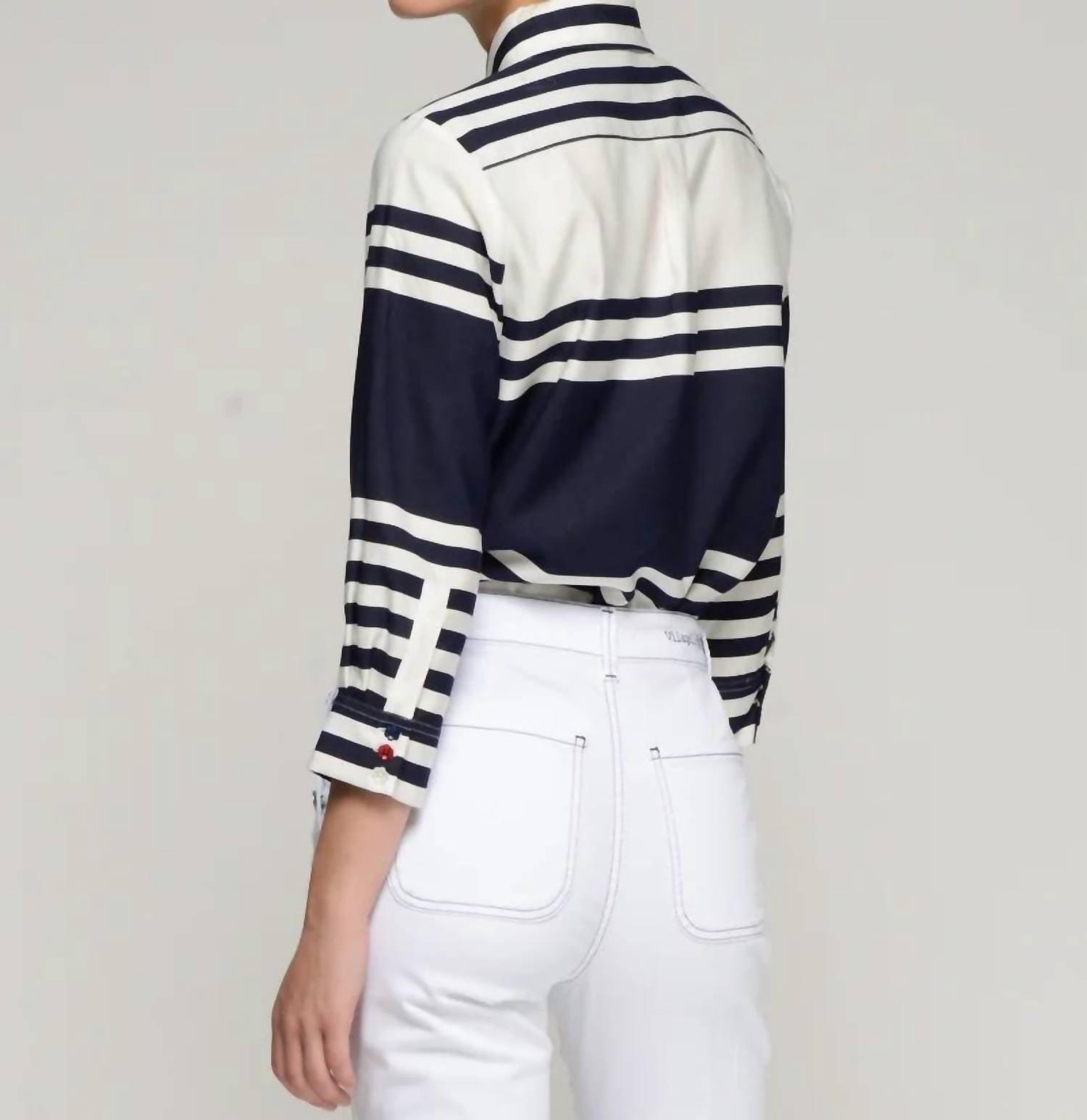 Vilagallo - Horizontal Stripe shirt