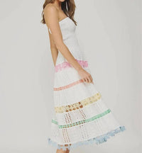 Strut & Bolt - Lena Eyelet Midi Dress