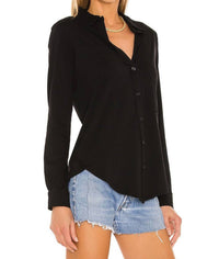 Bobi - Collar Pocket Tee Button Down Shirt