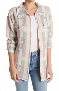 By Design - Ava Plaid Cardigan Jacket