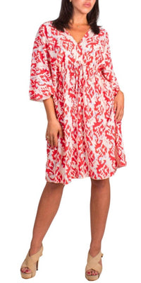 Gigi Moda - Corta Ikat Print Mini Dress