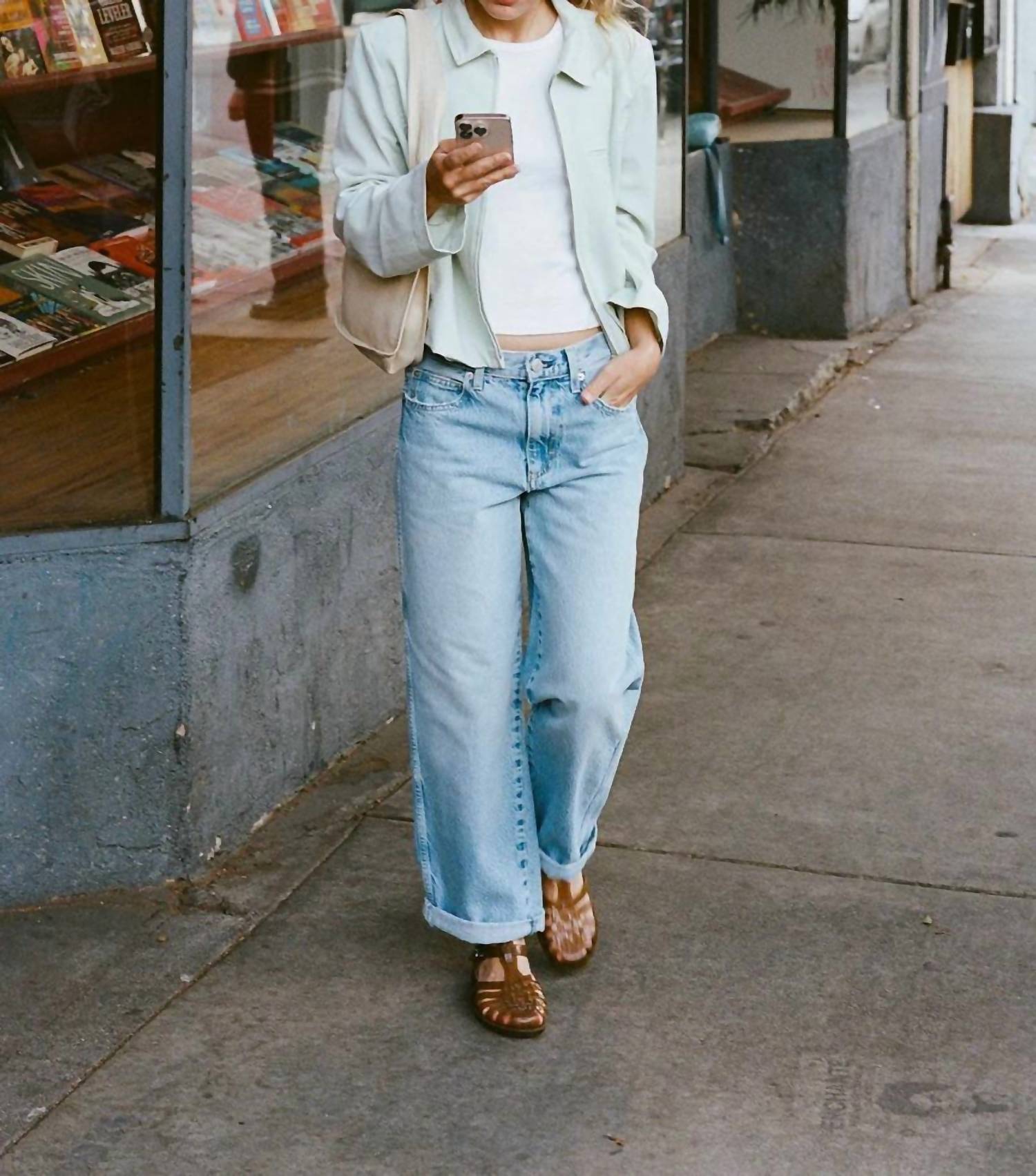 Amo - Velentina Straight Leg Jean