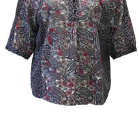 N Touch - Women's Paisley Print Top