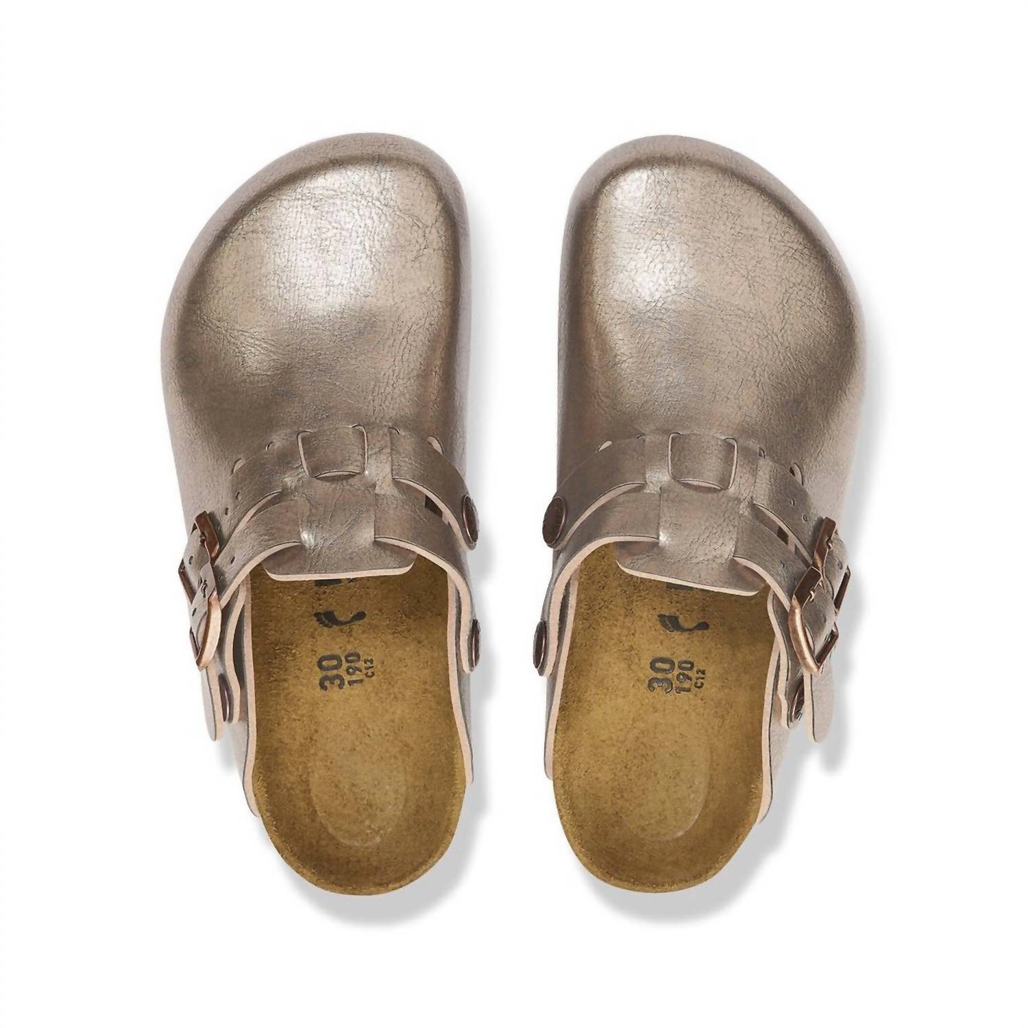 BIRKENSTOCK Kids Kay Clog in graceful taupe - kids' shoe - alternate view