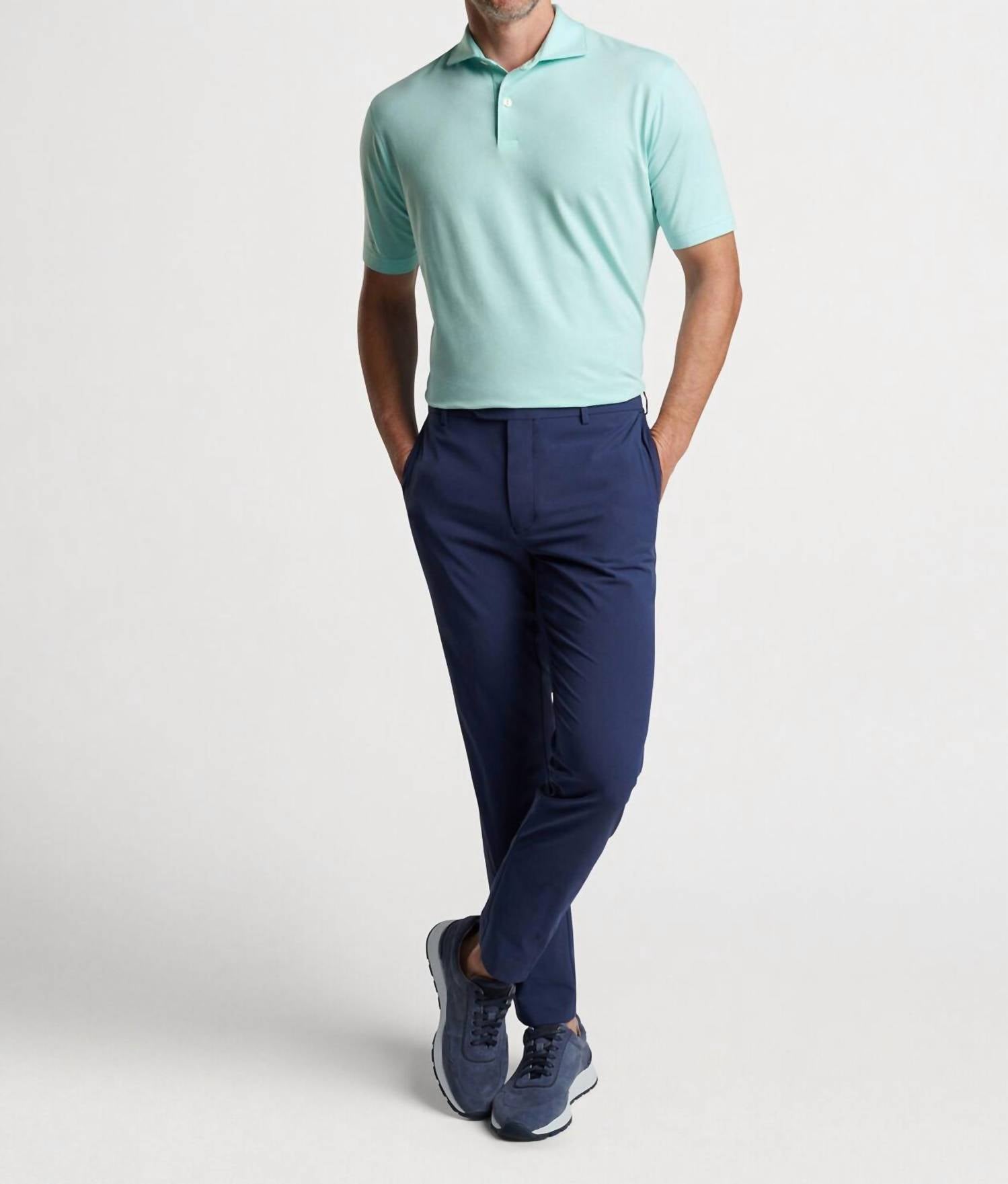Peter Millar - Albatross Cotton Blend Piqué Polo
