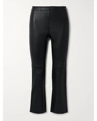 Stouls - Jp Twenty Cropped Leather Flared Pants