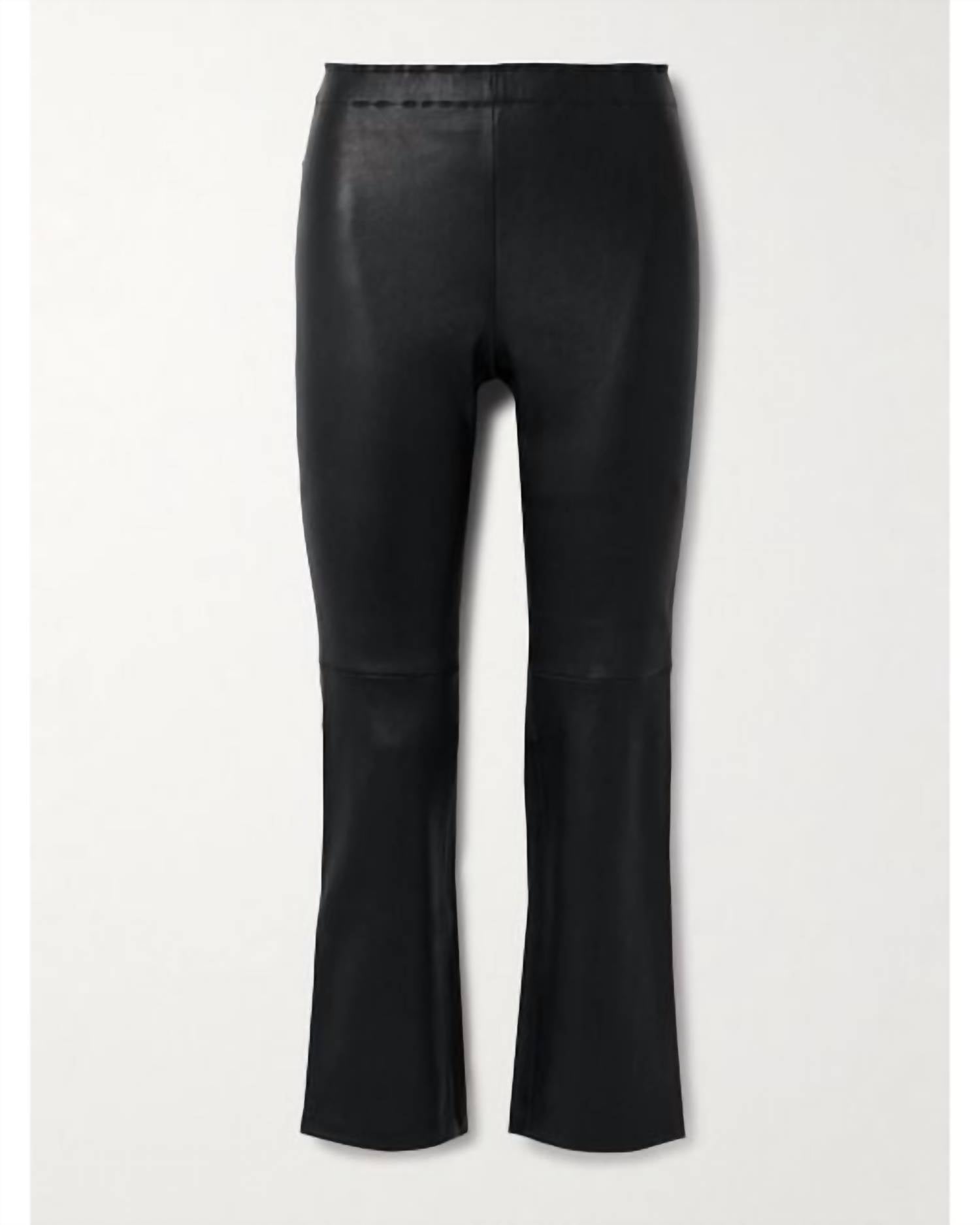 Stouls - Jp Twenty Cropped Leather Flared Pants