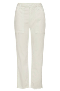AMO Easy Army Trousers in bone - women's pants