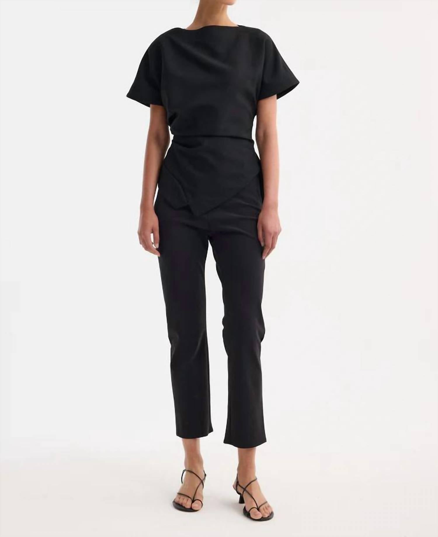 Rohe - Draped Lapel Top