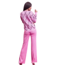 Rivir - Lia Checkered Knit Set
