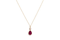 Avenue Chic - Women's Teardrop Necklace