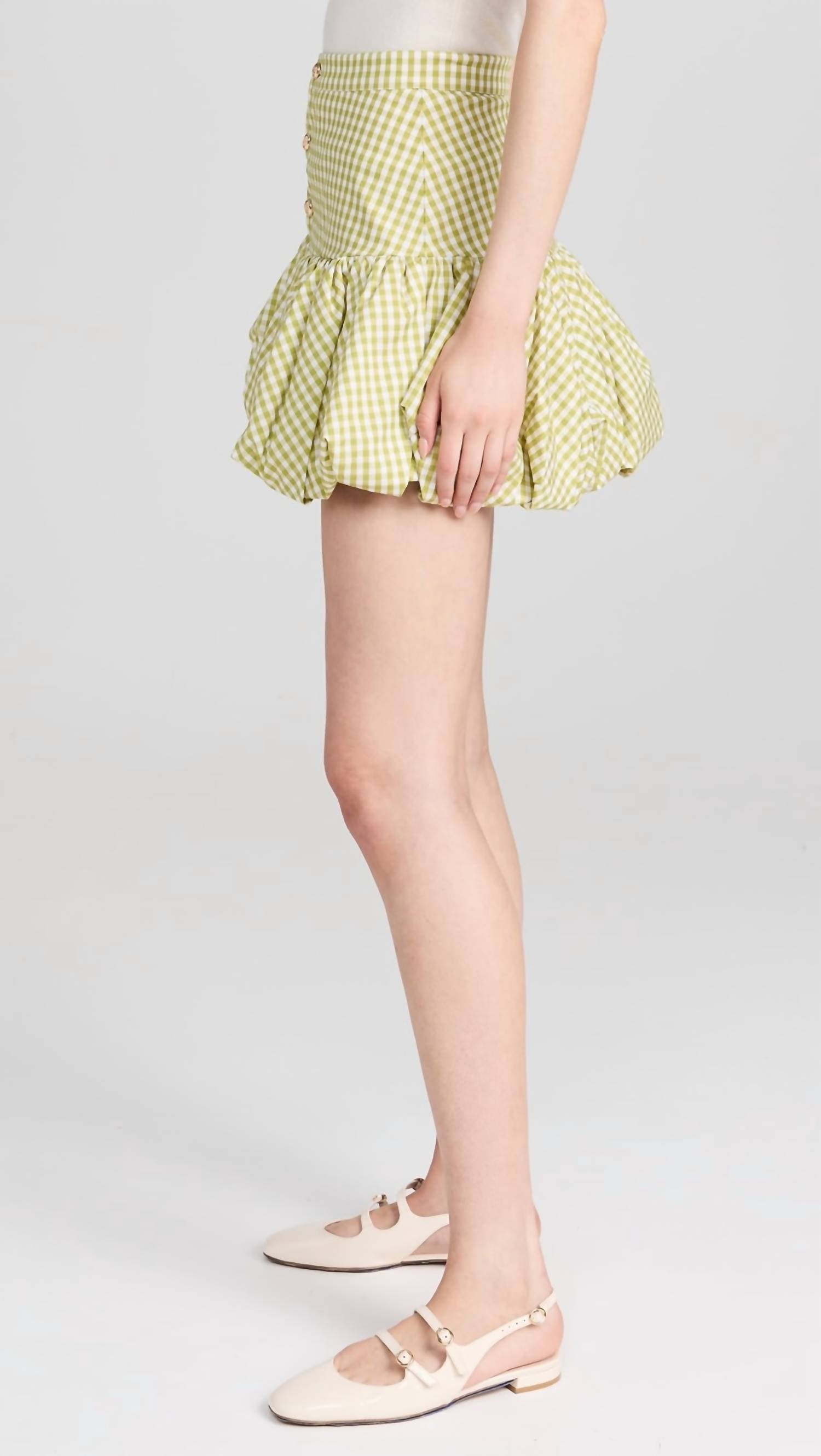 Caroline Constas - Reina Bubble Hemmini Skirt