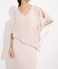 Joseph Ribkoff - Formal V-neck Sheath Dress