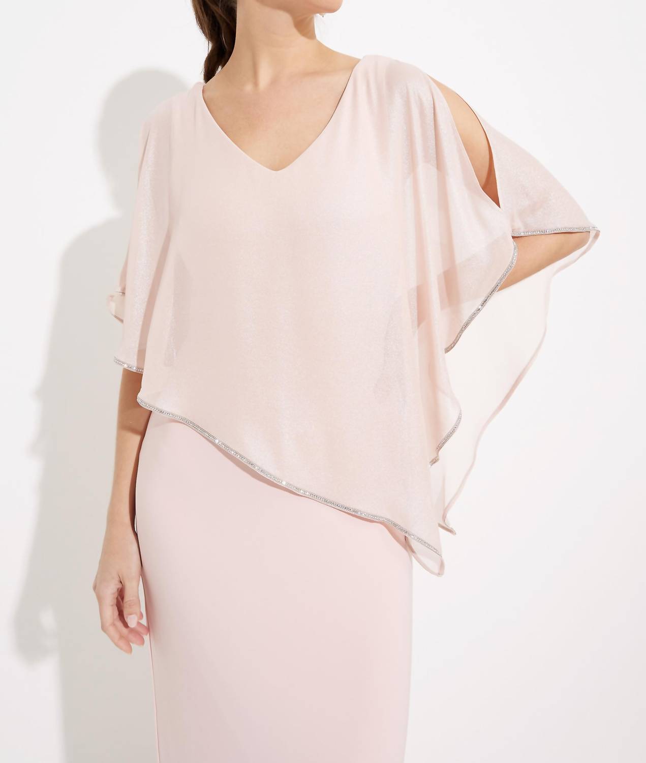 Joseph Ribkoff - Formal V-neck Sheath Dress