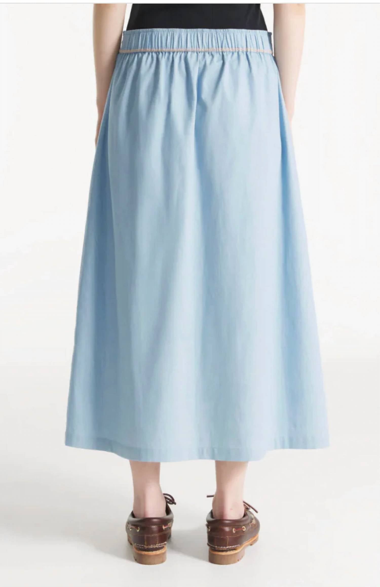 Le Mont Saint Michel - Justa Pleated Skirt