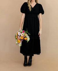 Polagram - Dani Eyelet Midi Dress