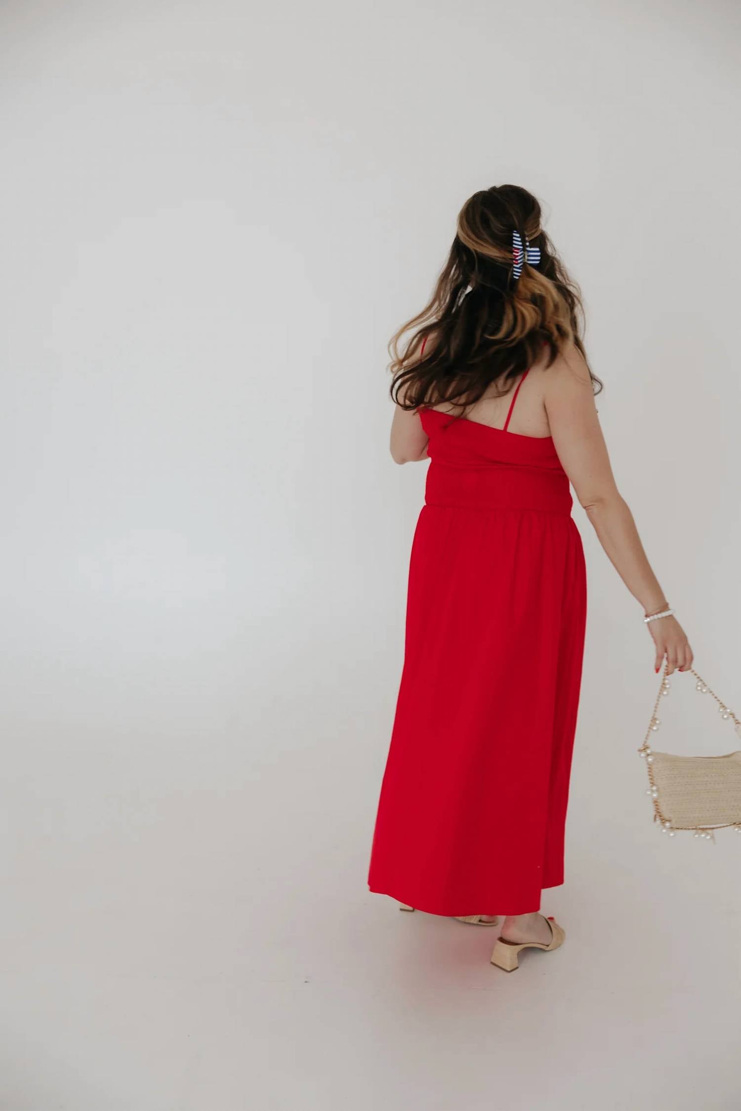 By Together - Sweet Heat Smocked Maxi Dress