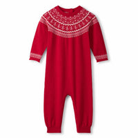 Hatley - Girl's Fair Isle Sweater Romper