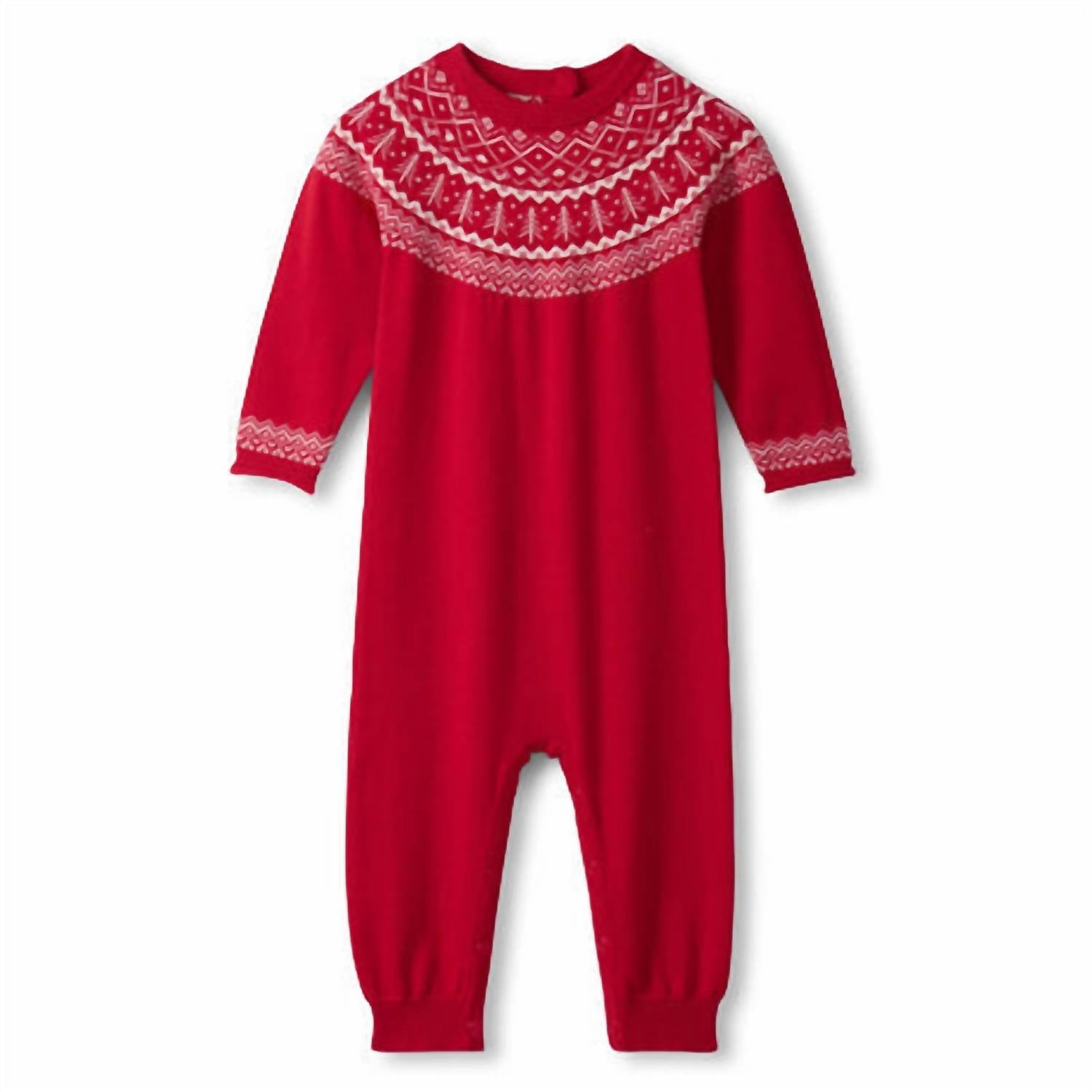 Hatley - Girl's Fair Isle Sweater Romper