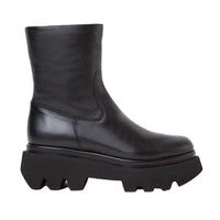 PALOMA BARCELO Osian Leather Ankle Boot in black - women's shoe