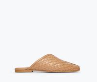 Freda Salvador - Women's Saanvi Woven Leather Slide