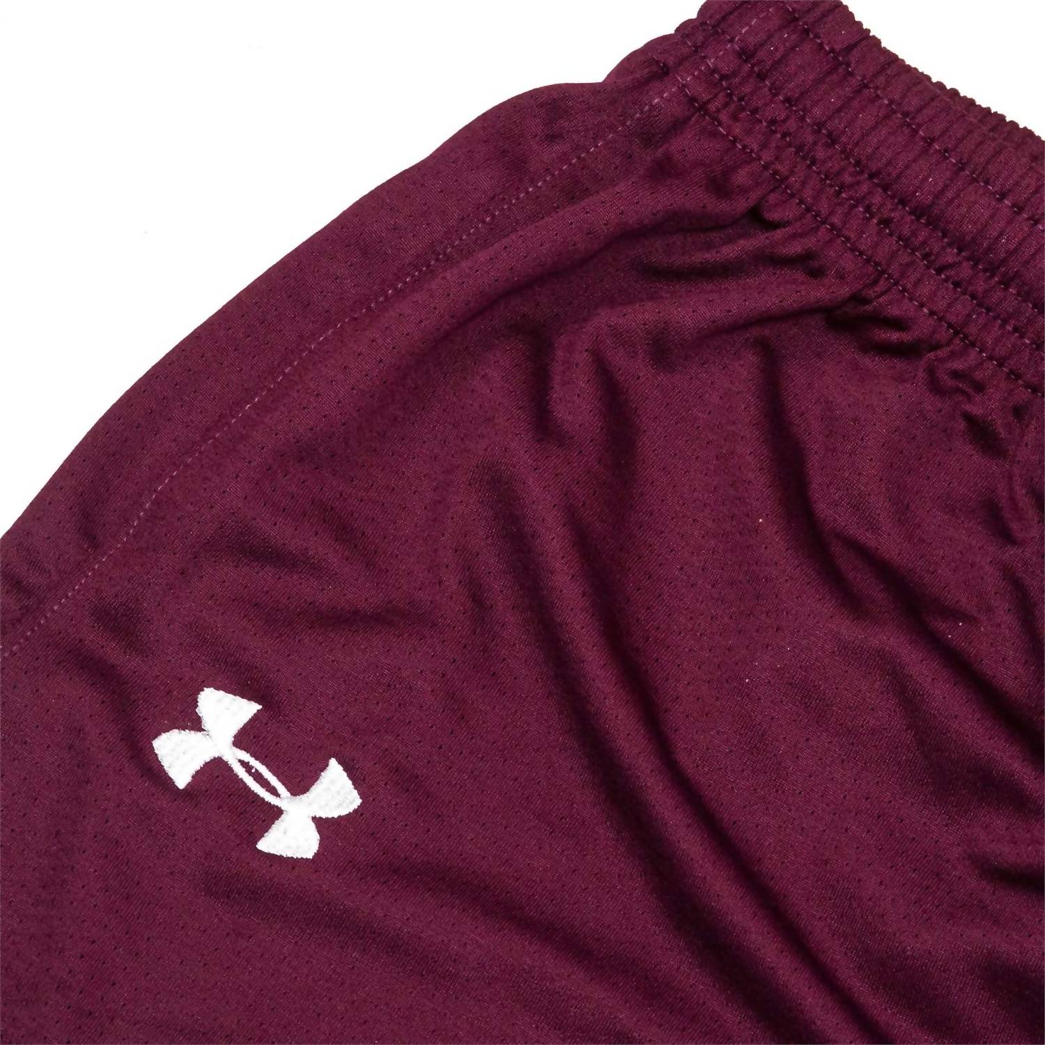 UNDER ARMOUR Men's Stock Toli Shorts in maroon - men's shorts - view 4