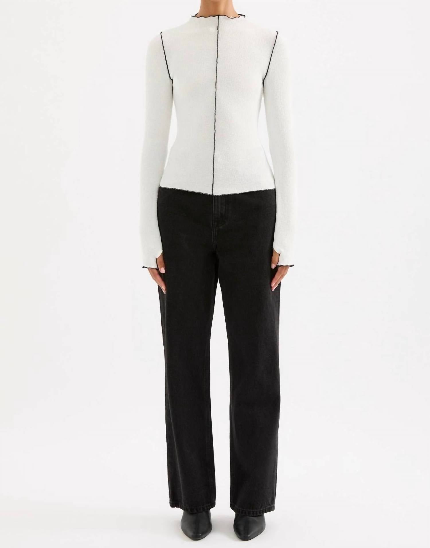 Nude Lucy - Xander Long Sleeve Top