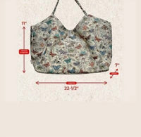 Pol - Women's Butterfly Meadow Tote Bag