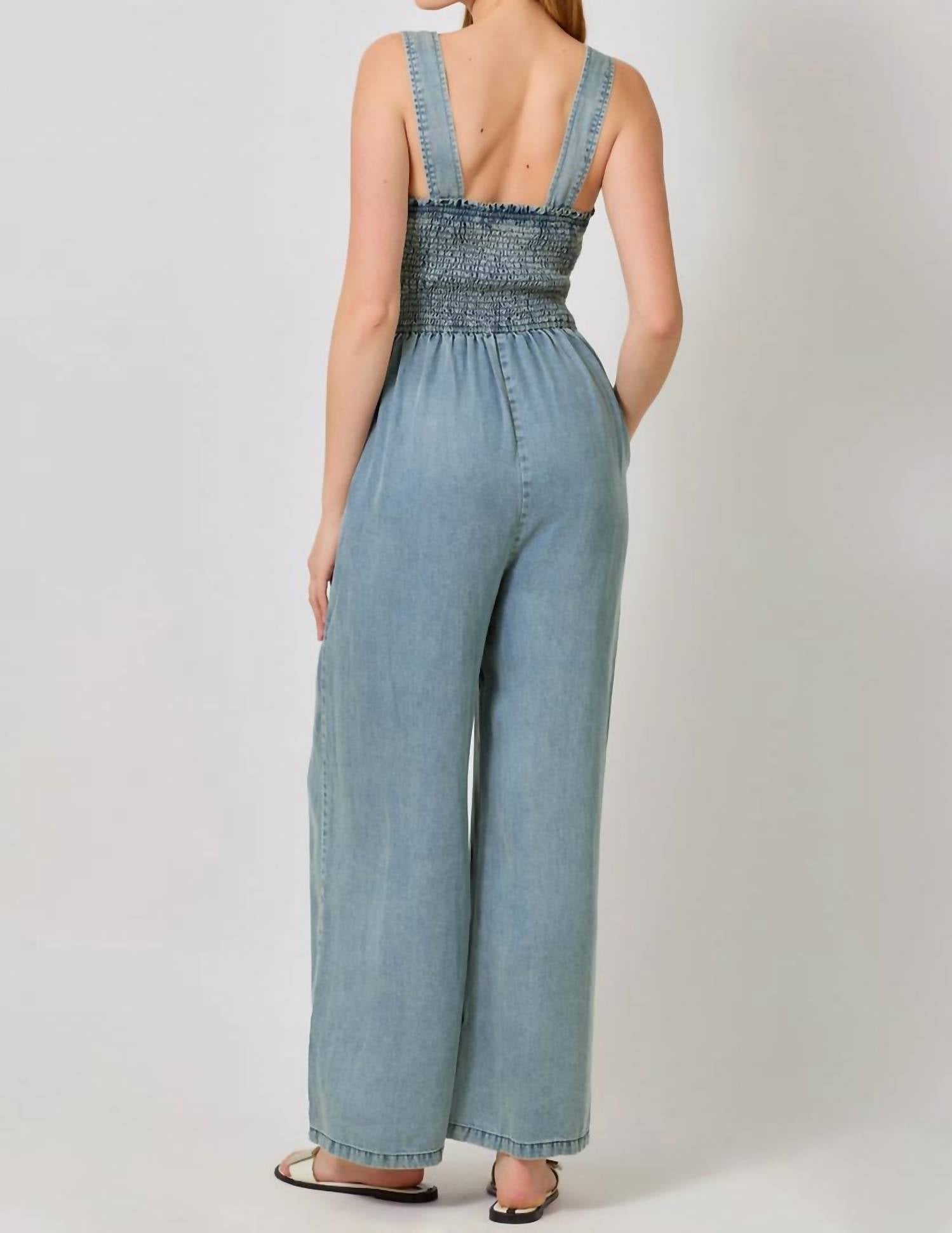 Mystree - Washed Tencel Jumpsuit