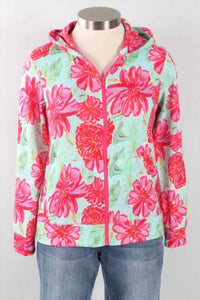 Trisha Tyler - Floral Print Hoodie