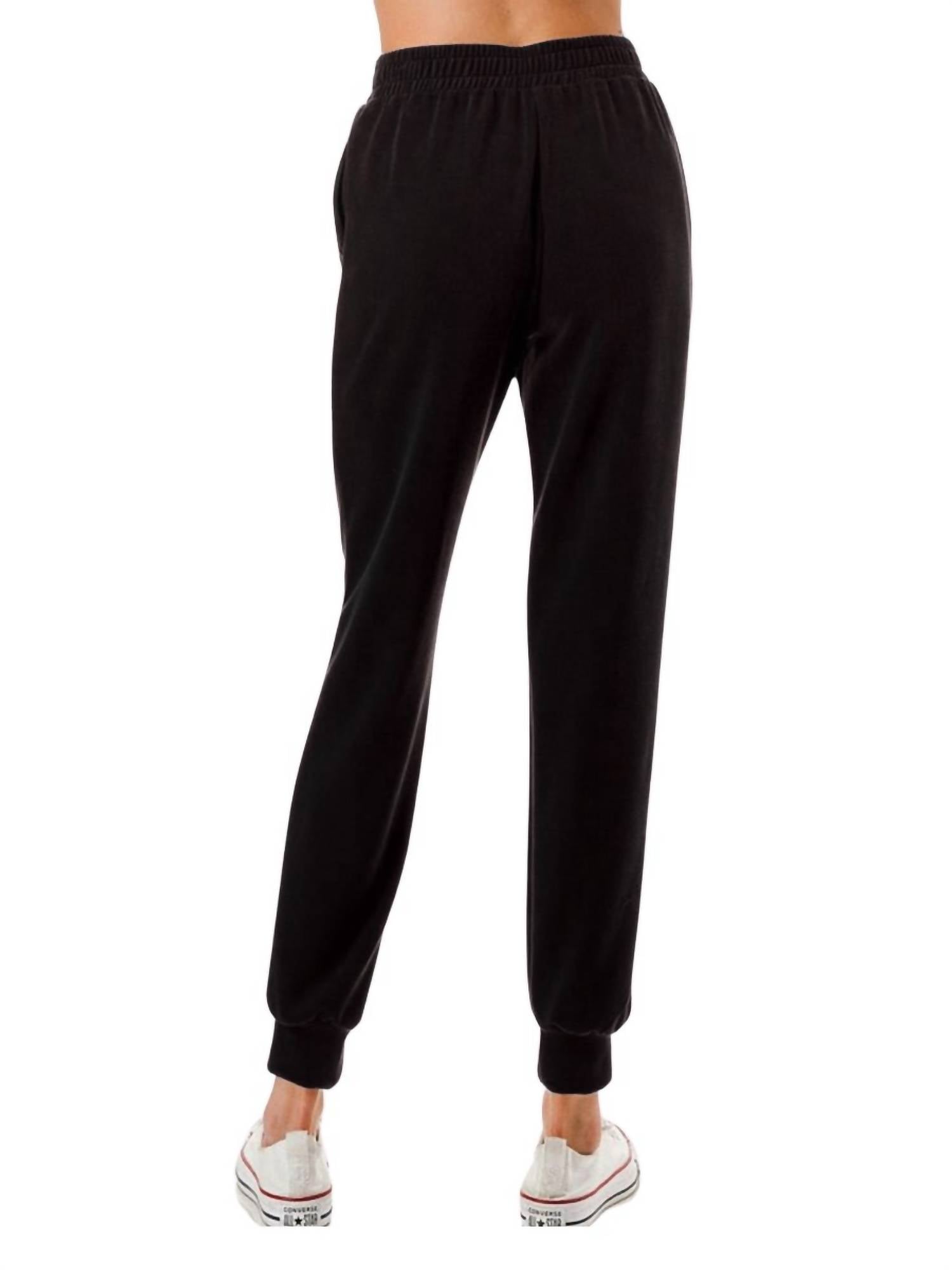 Ariella - Sequin Drawstrings Jogger
