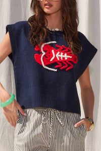 Illa Illa - Lobster Design Soft Knit Sweater