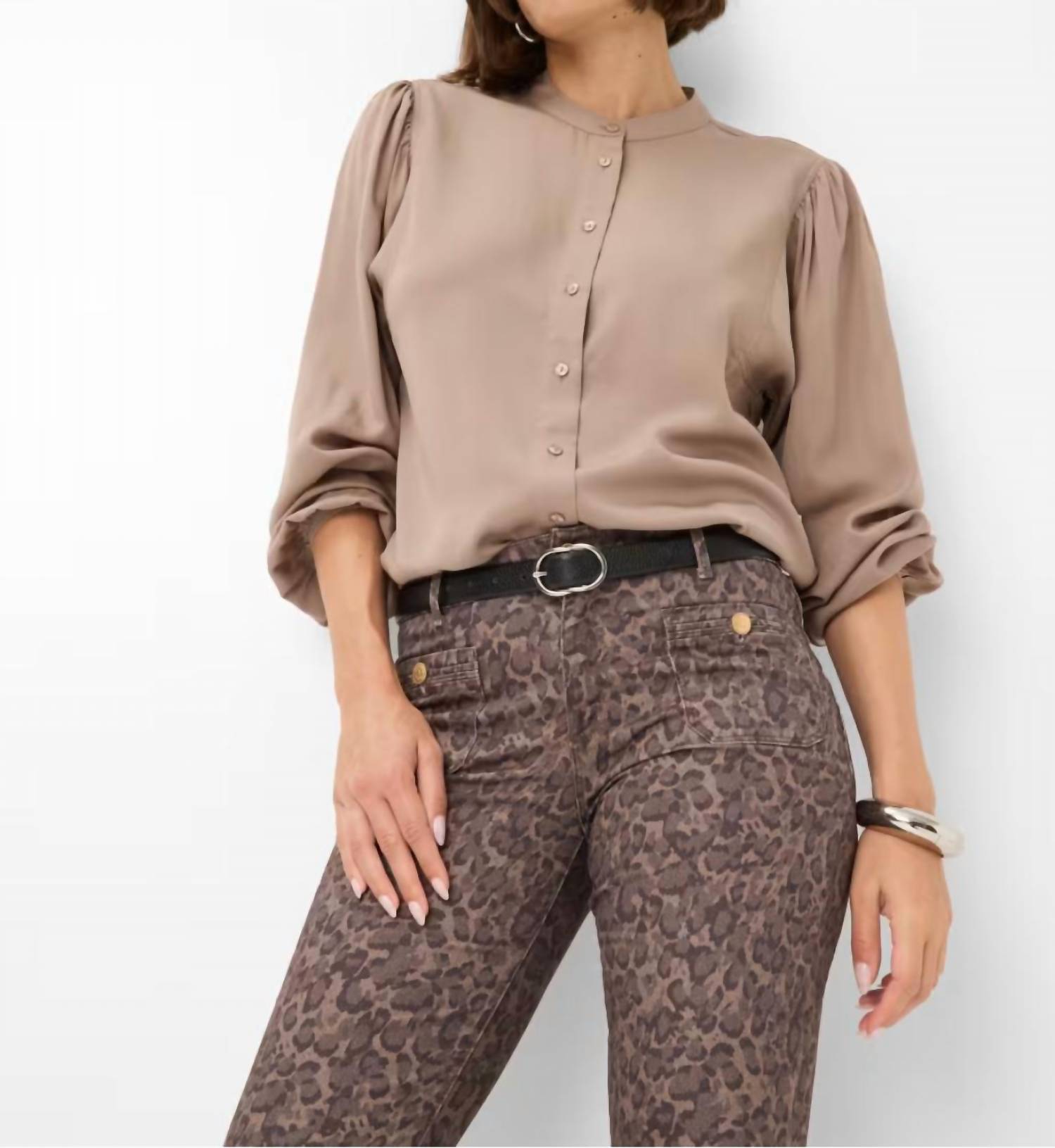 Brax - Shakira Leo Print Pant