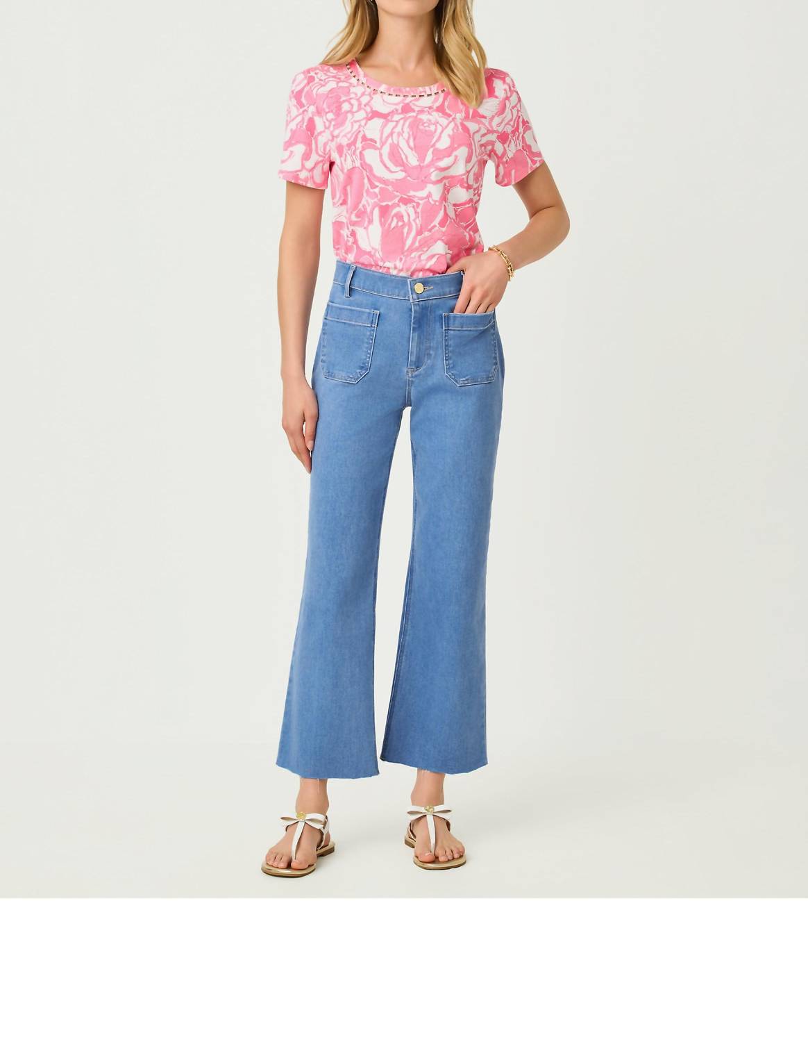 Lilly Pulitzer - Harleen High Rise Crop Jeans