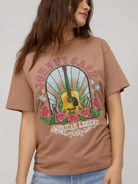 Johnny Cash American Legend Boyfriend Tee