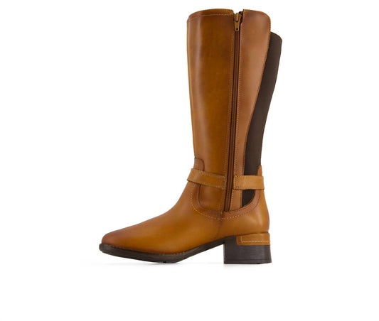 Andrea - Women's Real Leather Tall Riding Boots