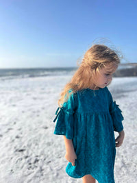 Poppet & Fox - Girls' Flute Sleeve Dress