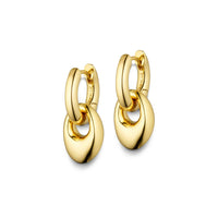 Anni Lu - Women's Petit Pebble Hoop Earrings